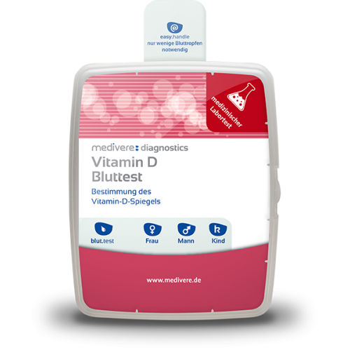 Medivere Vitamin D Test für zu Hause mit 5% Rabattcode/Gutschein