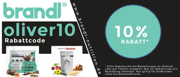 Brandl Nutrition Erfahrungen und 10% Rabattcode "oliver10"