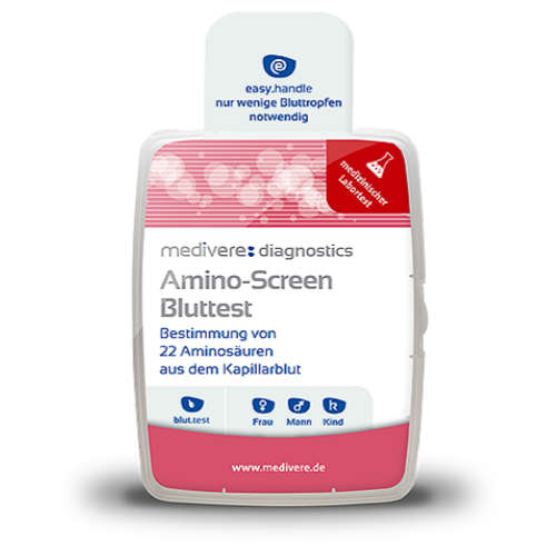 Medivere Amino Screen Bluttest Rabattcode / Gutschein "AP34964"