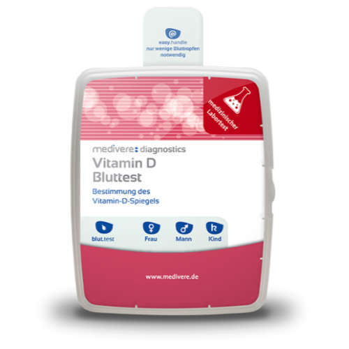 Medivere Vitamin-D Test Medivere Vitamin B12 mit 10% Rabattcode / Gutschein "AP34946"