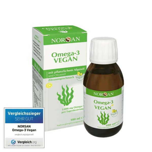 Omega 3 Oel Vegan Norsan 15% Rabattcode "AN710"