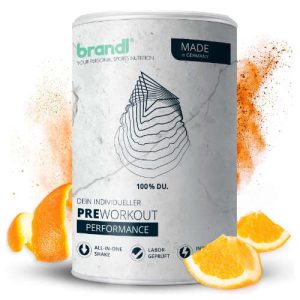 PreWorkout Performance – mit Koffein – 500 g 66 Brandl Nutrition PreWorkout Performance – mit Koffein – 500 g