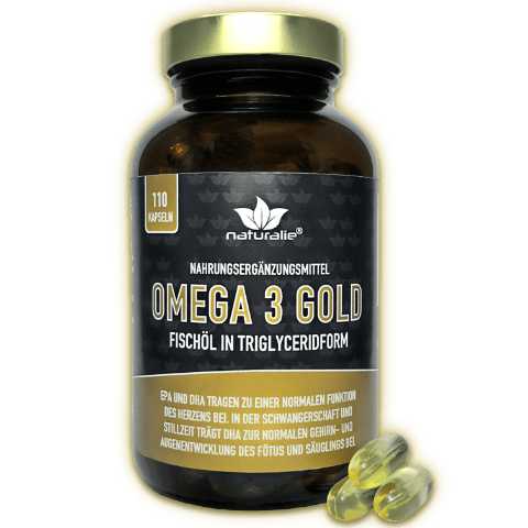 Naturalie Omega 3 Gold 10% Rabatt mit Rabattcode "oliverfr10"