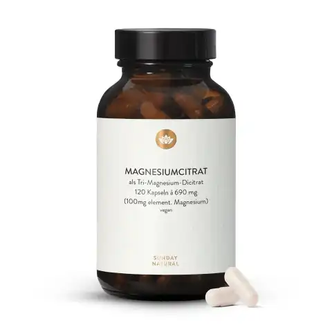 Sunday Natural Magnesium Citrat mit 10% Rabattcode