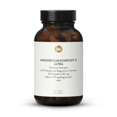 Sunday Natural Magnesium Komplex 9 Ultra mit 10% Rabattcode