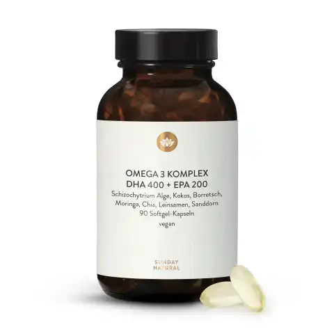 Sunday Natural Omega 3 mit 10 % Rabattcode