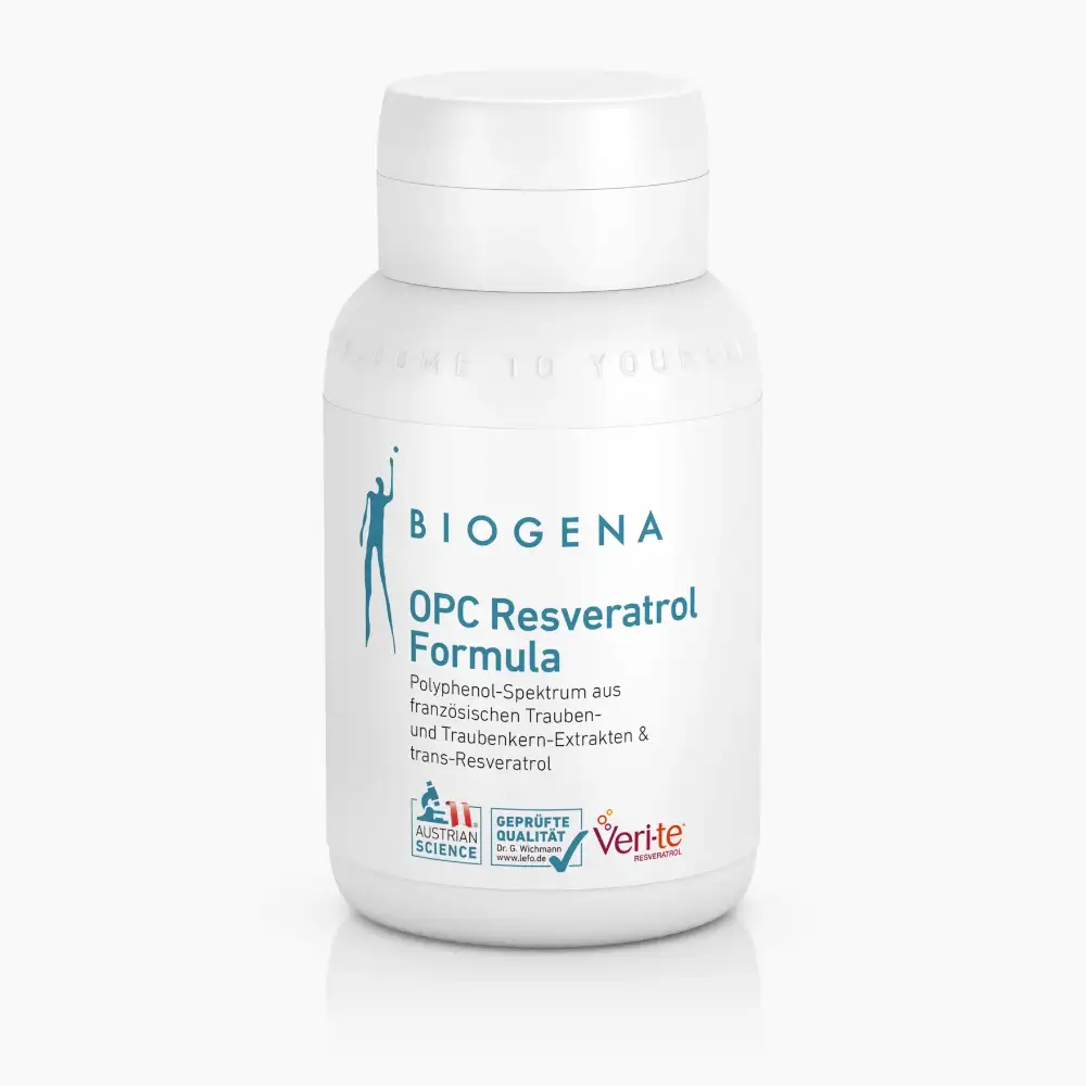 Biogena Resveratrol / OPC mit Gutscheincode / Rabattcode "AD1131373"