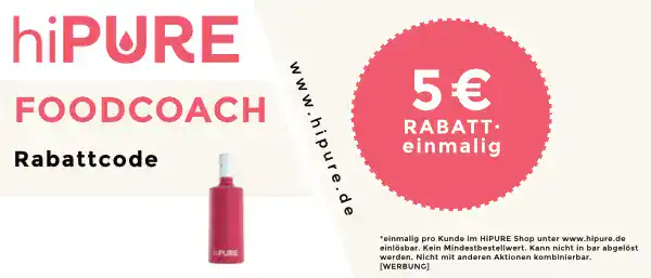 hiPURE Rabattcode "FOODCOACH"