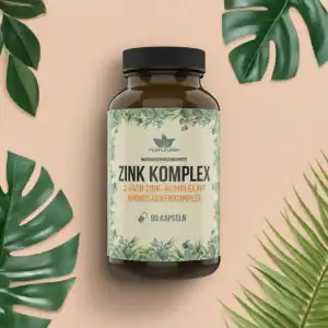 Zink Komplex 25 mg mit L-Histidin + Aminosäuren 119 Naturalie Zink Komplex 25 mg mit L-Histidin + Aminosäuren