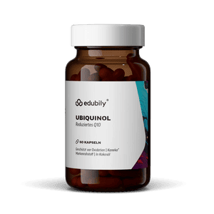 Ubiquinol Kapseln – Reduziertes Q10 von Kaneka® 97 Edubily Ubiquinol Kapseln – Reduziertes Q10 von Kaneka®