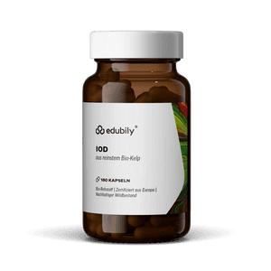 Iod Kapseln – aus reinstem Bio-Kelp 25 Edubily Iod Kapseln – aus reinstem Bio-Kelp