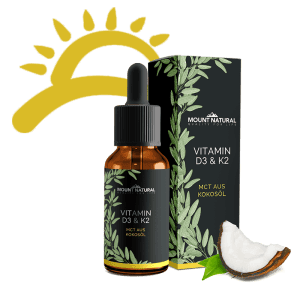 Vitamin D3 & K2 107 Mount Natural Vitamin D3 & K2